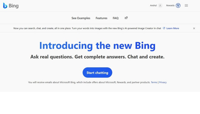 Bing ChatGPT 4