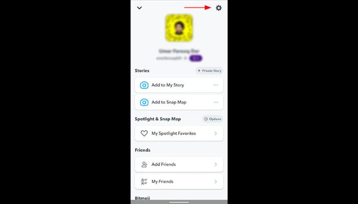 snapchat settings icon-