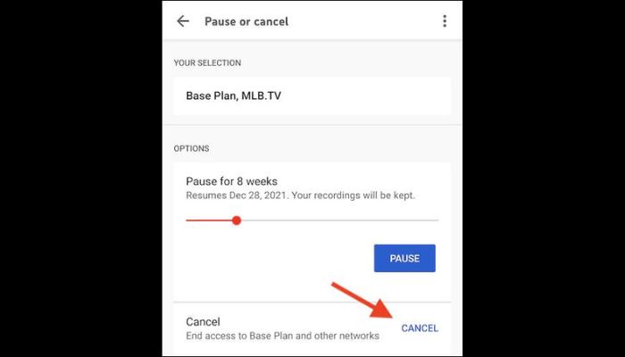 youtube account membership cancellation
