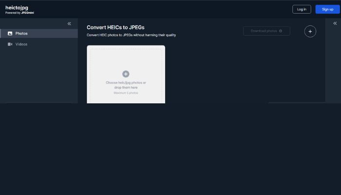Convert HEIC Files To JPEG Using Online Tools