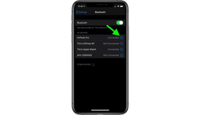 Factory Reset the AirPods