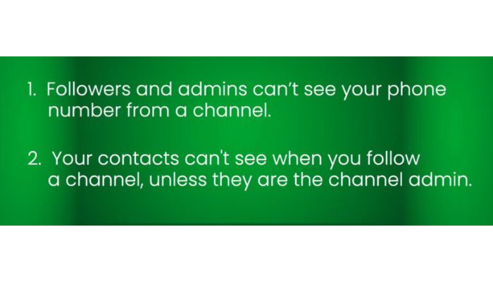 Whatsapp channel rules