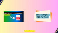 How To Sign A PDF For Free? How to sign a pdf for free