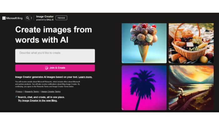 Bing Image Creator - Midjourney Alternatives