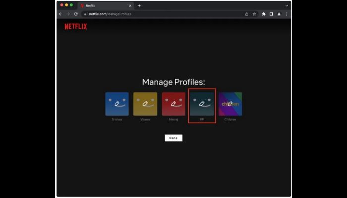 Edit your profile