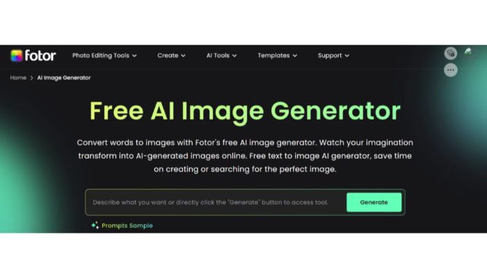 Fotor AI Image Generator - Midjourney Alternatives