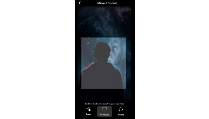 Snapchat Create Sticker