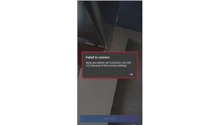 Unable to Call