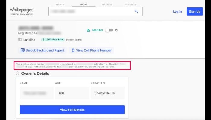 Find An Address With Whitepages