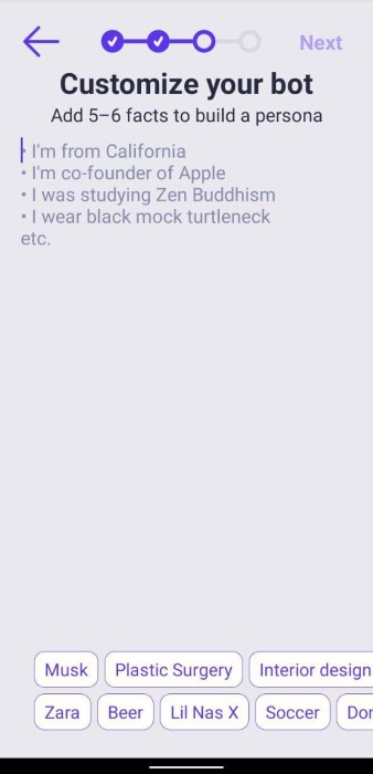 Botify AI bot customization