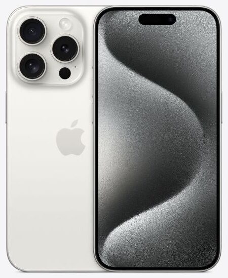 iPhone 15 Pro White Titanium